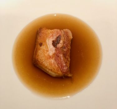 Ristorante SUM di Catania - Pancetta e Dashi mediterraneo